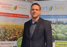 Patrick Holster of Burger Logistics Services did a tour of the fair on Thursday.